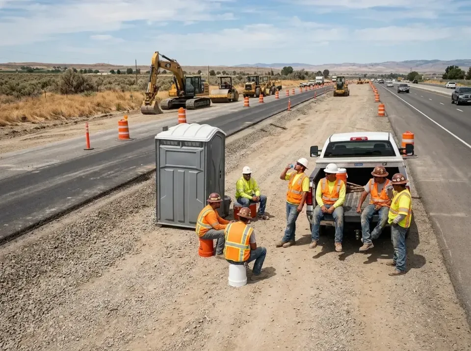 highway-road-construction-crew-007 — frequently asked questions, Porta Potty and Restroom Rentals in Town and Country, MO